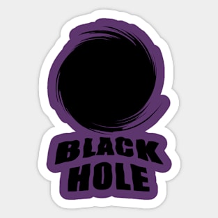 Black Hole Sticker